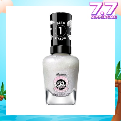 SALLY HANSEN Miracle Gel Nail Polish Lacquer Modern Pearl Collection Moonlight Mist 909 (No UV/LED Light Necessary) 14.7ml