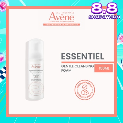 EAU THERMALE AVENE Soothes Gentle Cleansing Foam (Gently Removes Make-Up On Face, Eyes & Lips) 150ml