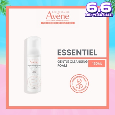 EAU THERMALE AVENE Soothes Gentle Cleansing Foam (Gently Removes Make-Up On Face, Eyes & Lips) 150ml
