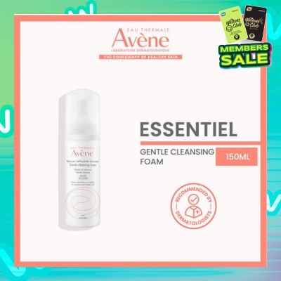 EAU THERMALE AVENE Soothes Gentle Cleansing Foam (Gently Removes Make-Up On Face, Eyes & Lips) 150ml