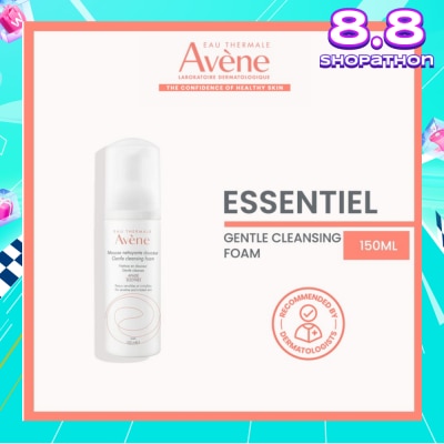 EAU THERMALE AVENE Soothes Gentle Cleansing Foam (Gently Removes Make-Up On Face, Eyes & Lips) 150ml