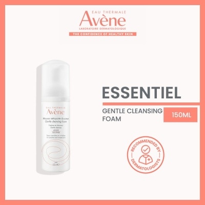 EAU THERMALE AVENE Soothes Gentle Cleansing Foam (Gently Removes Make-Up On Face, Eyes & Lips) 150ml