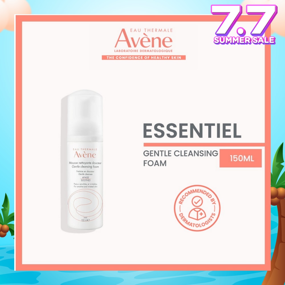 Soothes Gentle Cleansing Foam (Gently Removes Make-Up On Face, Eyes & Lips) 150ml