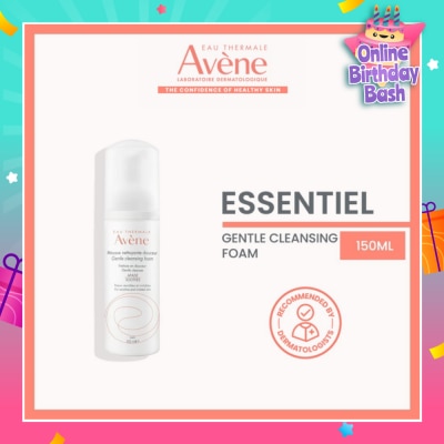 EAU THERMALE AVENE Soothes Gentle Cleansing Foam (Gently Removes Make-Up On Face, Eyes & Lips) 150ml