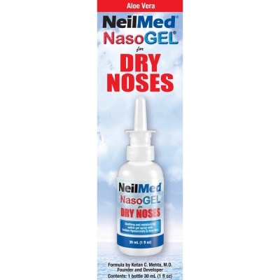 NEILMED Nasogel Drip Free Gel Spray (Hydrate and Lubricate Dry and Irritated Nasal Passages) 30ml