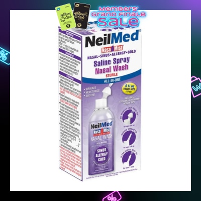 NEILMED NeilMed NasaMist Saline Spray All-In-One (Soothe, Moisturize and Cleanse Nasal) 17ml