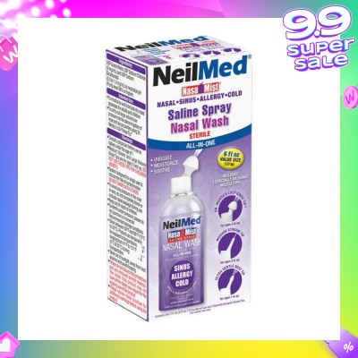 NEILMED NeilMed NasaMist Saline Spray All-In-One (Soothe, Moisturize and Cleanse Nasal) 17ml