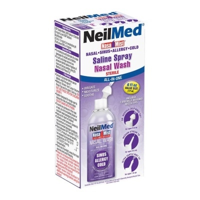 NEILMED NeilMed NasaMist Saline Spray All-In-One (Soothe, Moisturize and Cleanse Nasal) 17ml