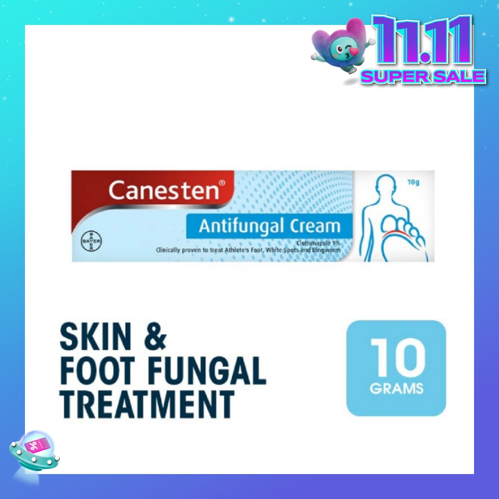 Canesten 1% Clotrimazole Cream 10g