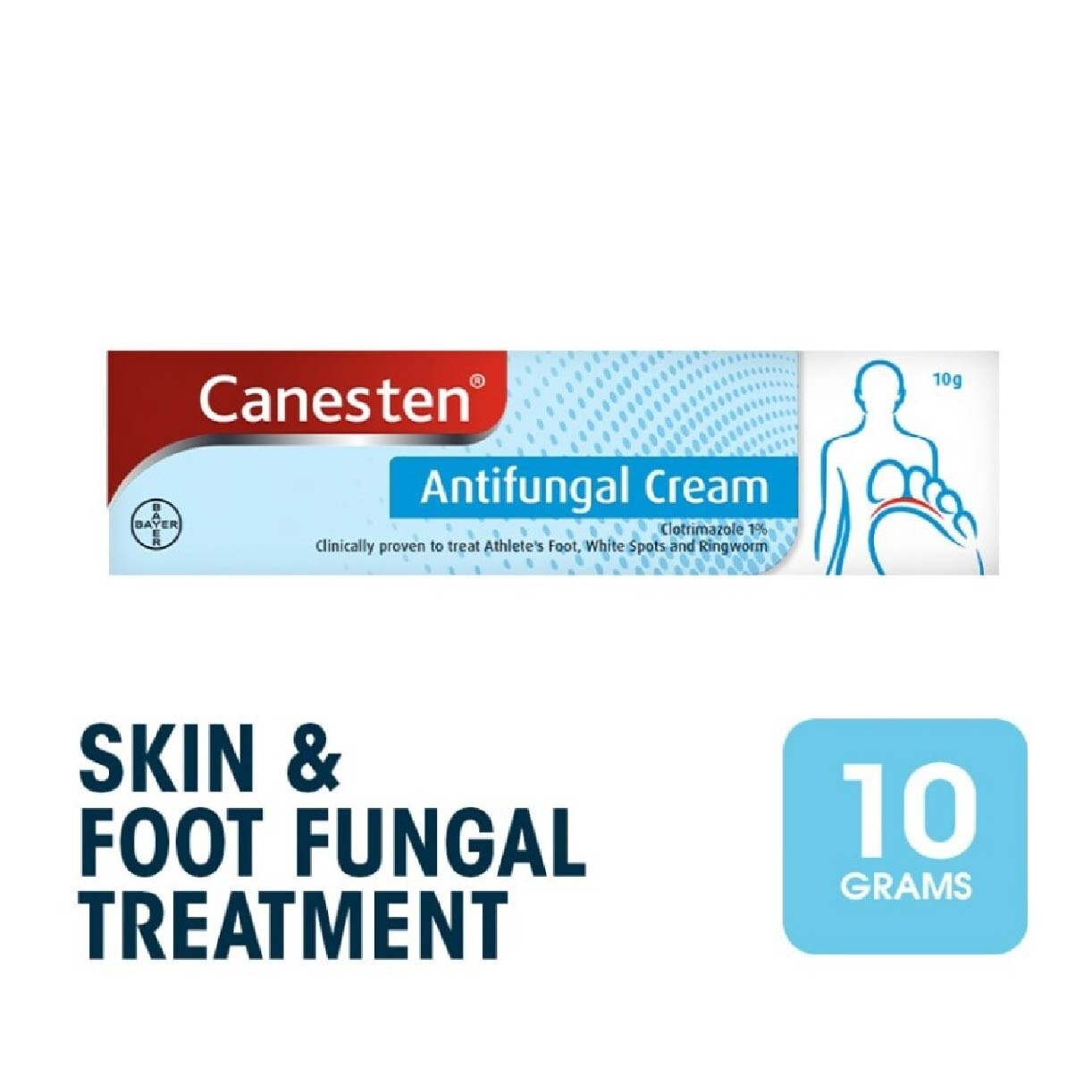 Canesten 1% Clotrimazole Cream 10g