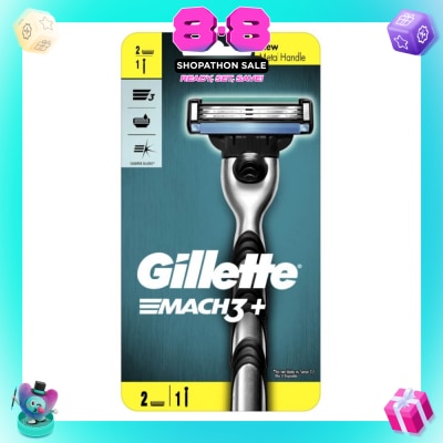 GILLETTE - Mach3+ Razor 2Up