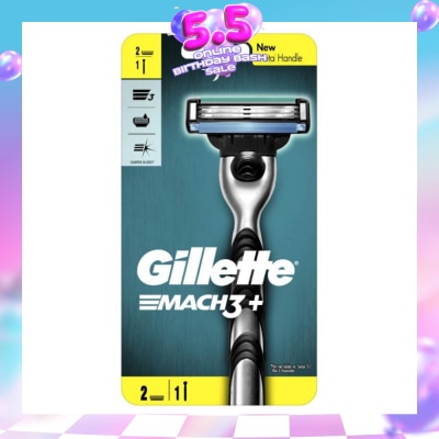 GILLETTE - Mach3+ Razor 2Up