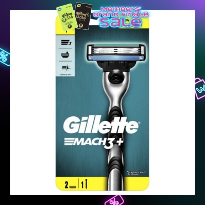 GILLETTE Mach3+ Razor 2Up