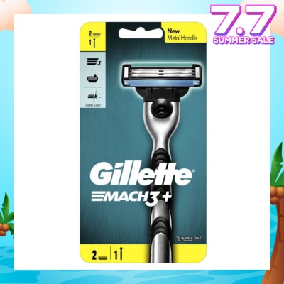 GILLETTE Mach3+ Razor 2Up