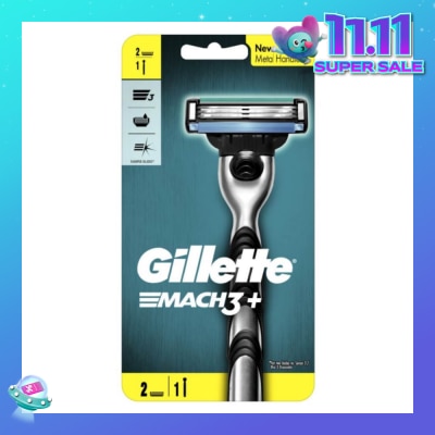 GILLETTE Mach3+ Razor 2Up