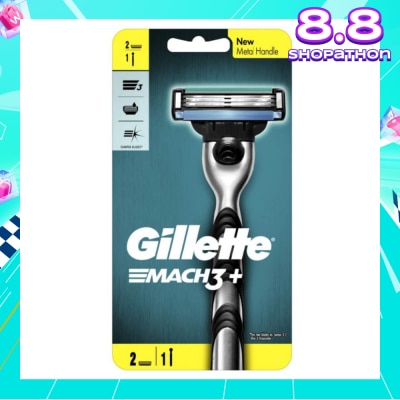 GILLETTE Mach3+ Razor 2Up