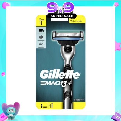 GILLETTE - Mach3+ Razor 2Up image