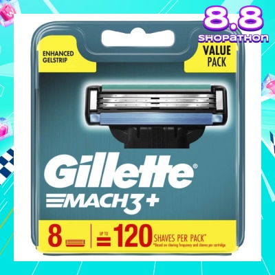 GILLETTE Mach3+ Cart 8s