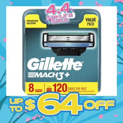GILLETTE - Mach3+ Cart 8s