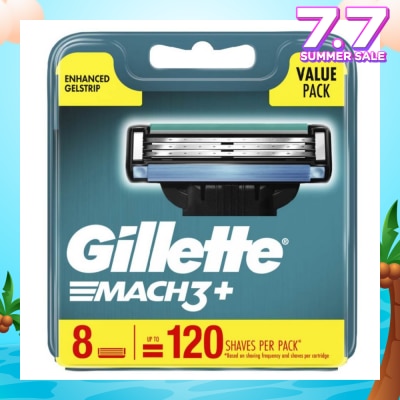 GILLETTE Mach3+ Cart 8s