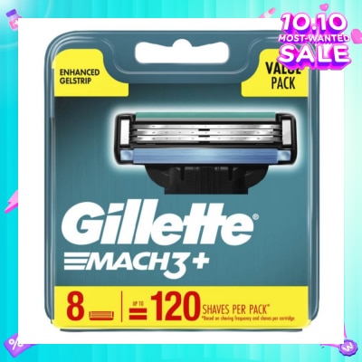 GILLETTE Mach3+ Cart 8s