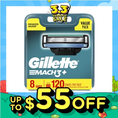 GILLETTE Mach3+ Cart 8s