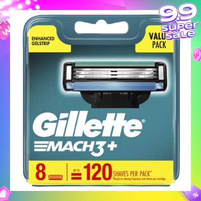 GILLETTE Mach3+ Cart 8s