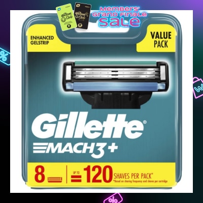 GILLETTE Mach3+ Cart 8s