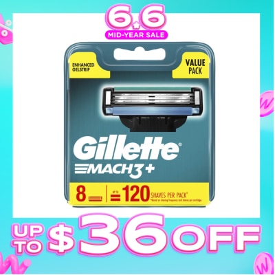 GILLETTE - Mach3+ Cart 8s