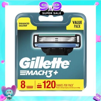 GILLETTE - Mach3+ Cart 8s image