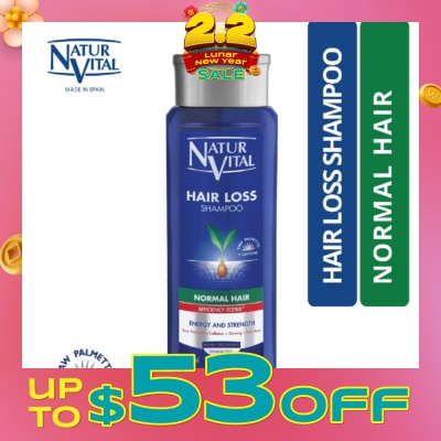 NATURVITAL Hairloss Shampoo - Normal 300ml