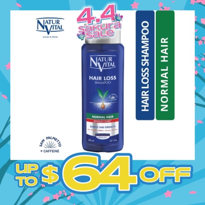 NATURVITAL - Hairloss Shampoo - Normal 300ml