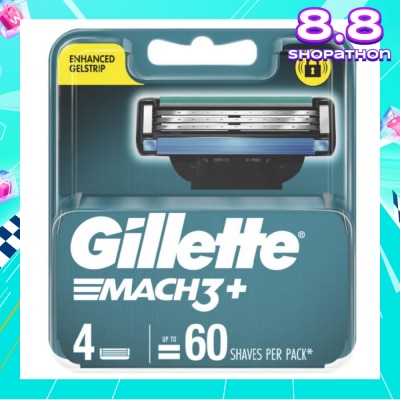 GILLETTE Mach3+ Cart 4s
