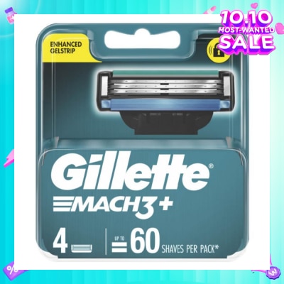 GILLETTE Mach3+ Cart 4s