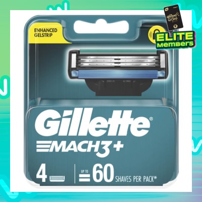 GILLETTE Mach3+ Cart 4s
