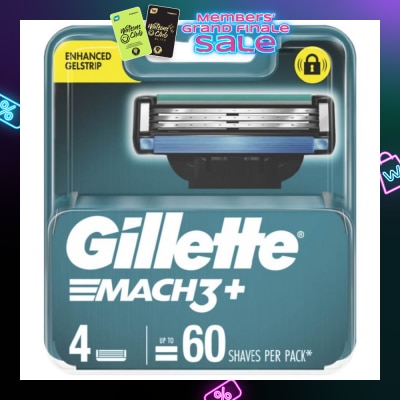 GILLETTE Mach3+ Cart 4s