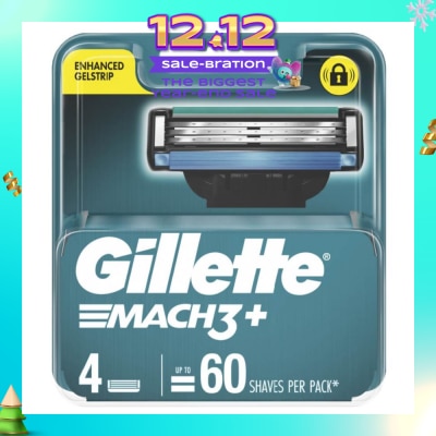 GILLETTE Mach3+ Cart 4s