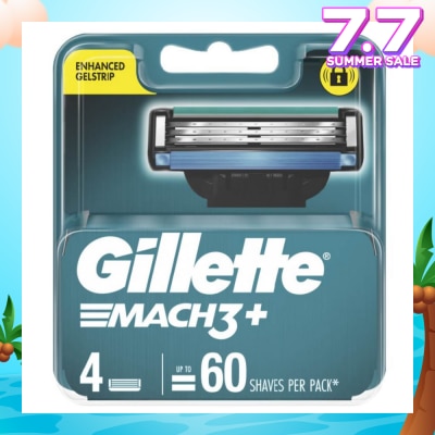 GILLETTE Mach3+ Cart 4s