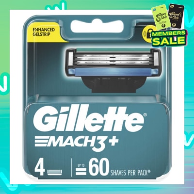 GILLETTE Mach3+ Cart 4s