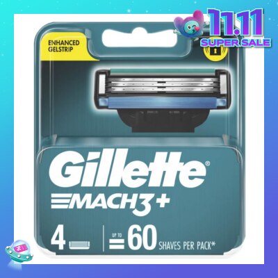 GILLETTE Mach3+ Cart 4s
