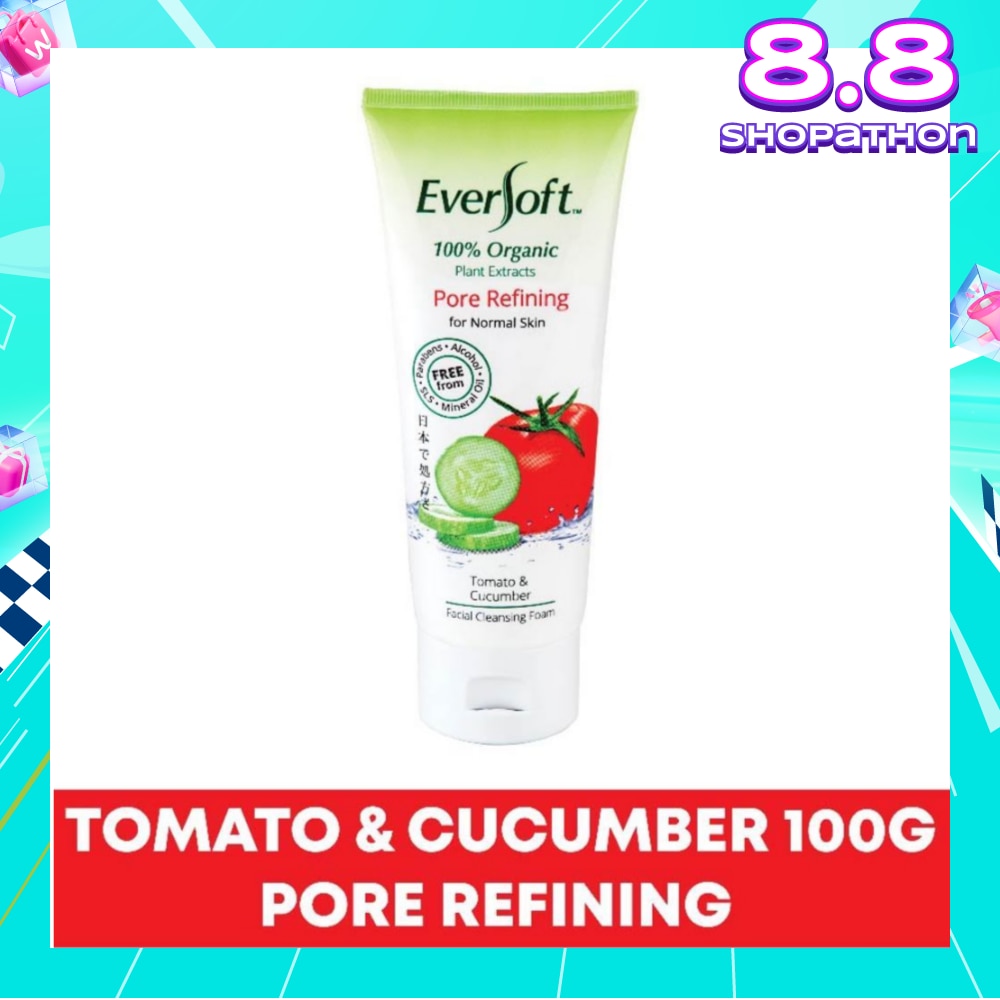 Organic Tomato & Cucumber Facial Cleanser 100g