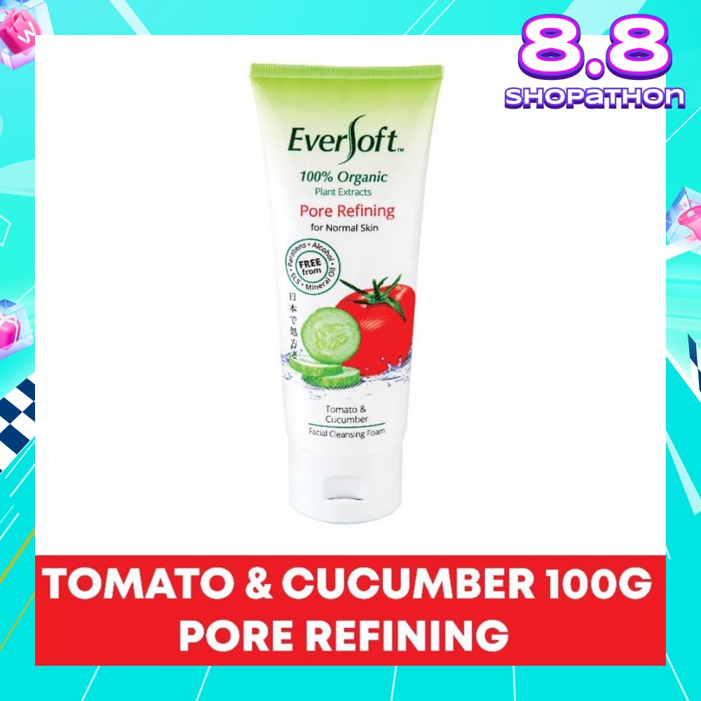 Organic Tomato & Cucumber Facial Cleanser 100g