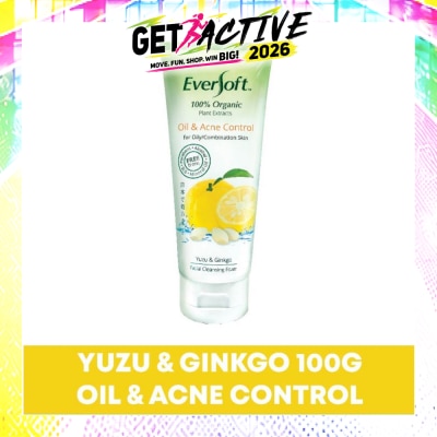 EVERSOFT - Organic Yuzu & Ginkgo Facial Cleanser 100g image