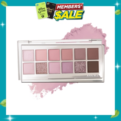 JOOCYEE 12 Shades Eyeshadow Palette 03 Fgogy Mauve 1s (Expiry: May`2027) image