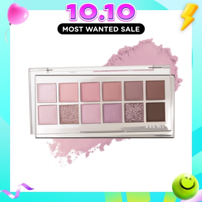 JOOCYEE 12 Shades Eyeshadow Palette 03 Fgogy Mauve 1s (Expiry: May`2027) image
