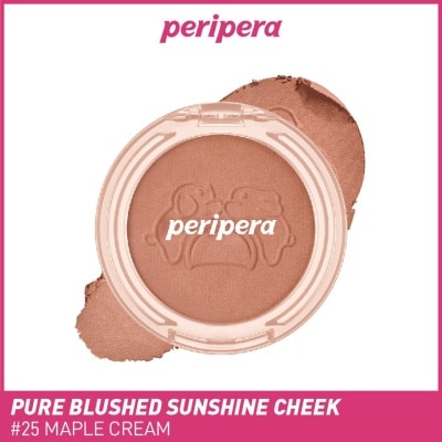 PERIPERA Pure Blushed Sunshine Cheek (Tteok Recipe) 25 Maple Cream 1s