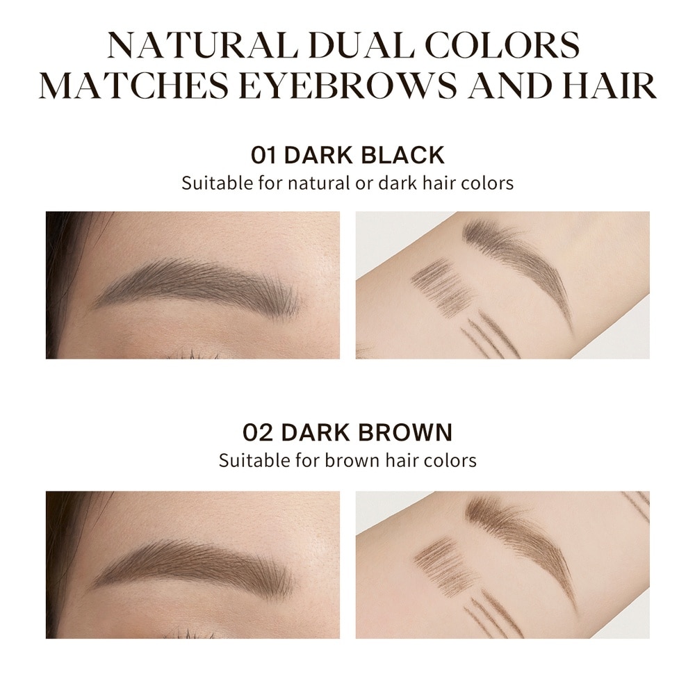 Multi-Use Liquid Brow Pencil 01 Ebony 1s