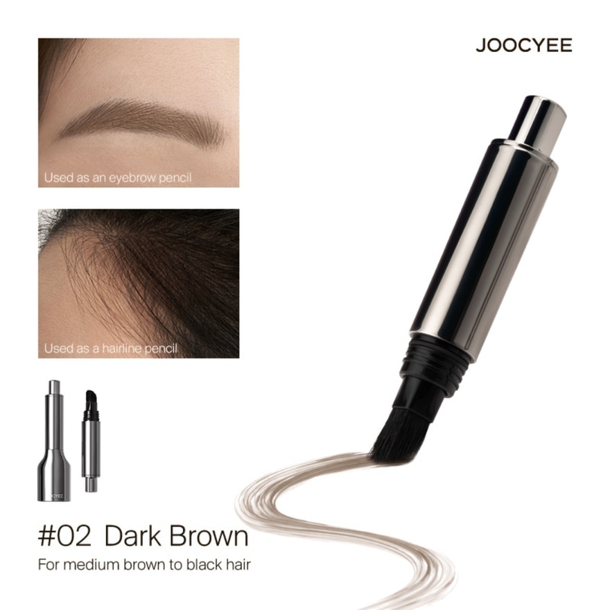 Multi-Use Liquid Brow Pencil 02 Dark Brown 1s