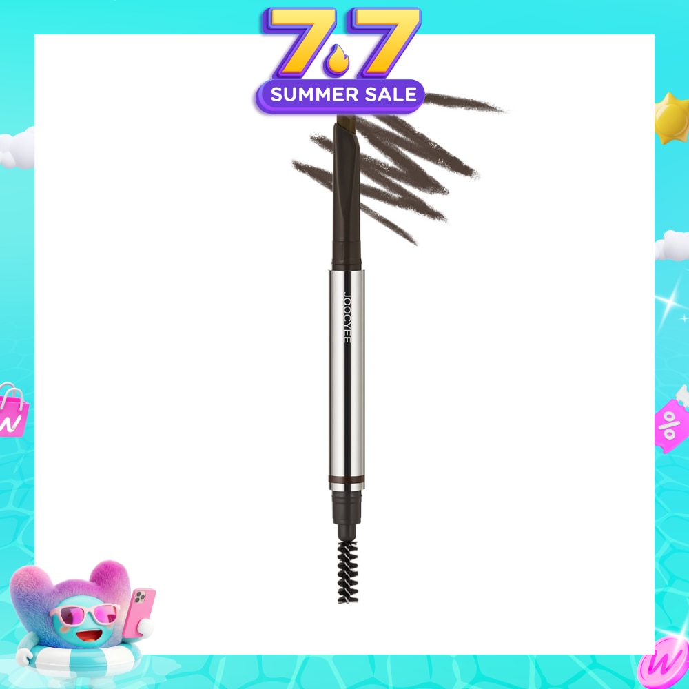 Hexagonal Eyebrow Pencil 02 Dark Brown 1s