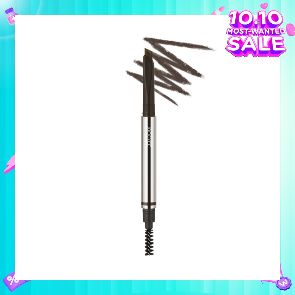 Hexagonal Eyebrow Pencil 02 Dark Brown 1s